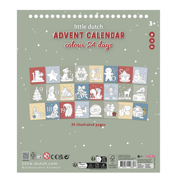Little Dutch Ausmal-Adventskalender Essentials - Ansicht 9