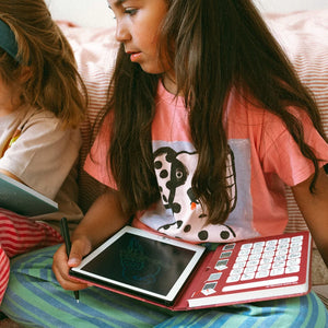 Grafický tablet pro kreslení se šablonami Kidydraw Mini – Domácí zvířata