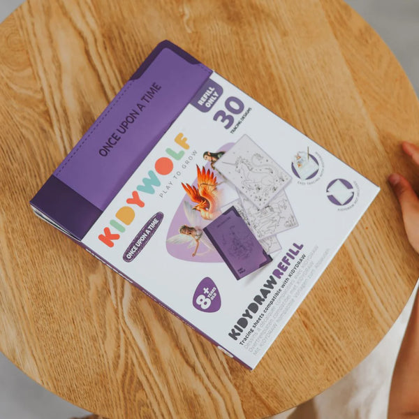 Náhradní kartičky – Kidydraw Pad – Bylo nebylo (30 ks, od 8 let)