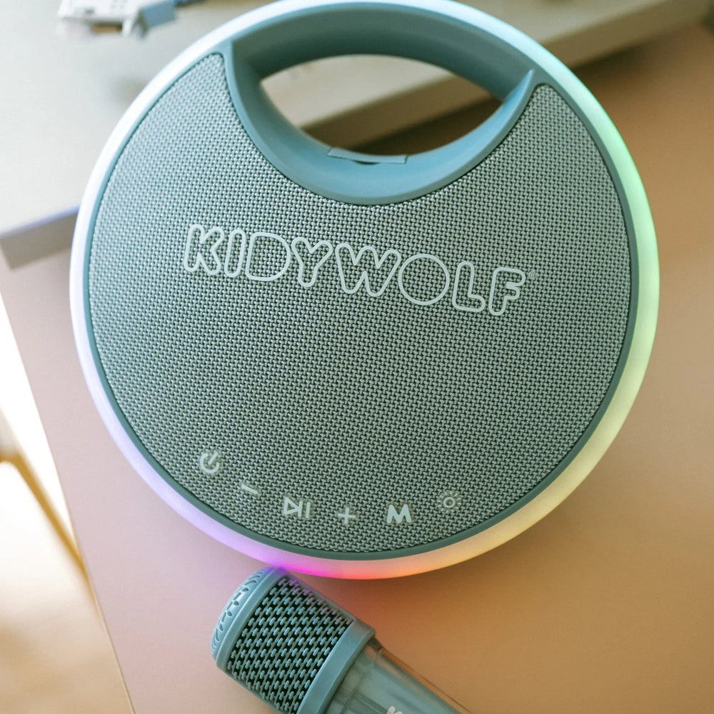 Karaoke sada pro děti – Kidykaraoke bezdrátová - modrá