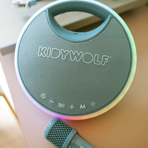 Karaoke sada pro děti – Kidykaraoke bezdrátová - modrá