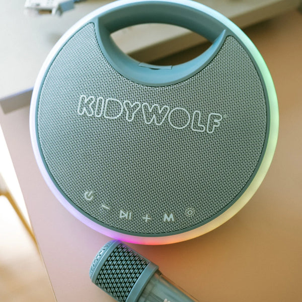 Karaoke sada pro děti – Kidykaraoke bezdrátová - modrá