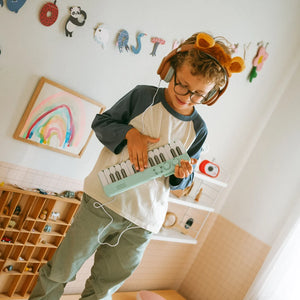 Výukové piano se svítícími klávesami - Kidypiano, zelené (od 6 let)