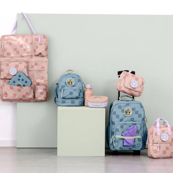 Dětský batoh Mini hranatý – Pattern Party Rose