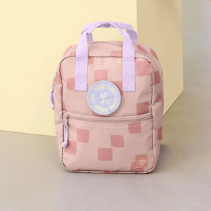 Dětský batoh Mini hranatý – Pattern Party Rose