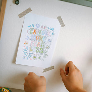 Náhradní karty – Kidydraw Pad – Inspirativní citáty (30 ks, od 10 let)