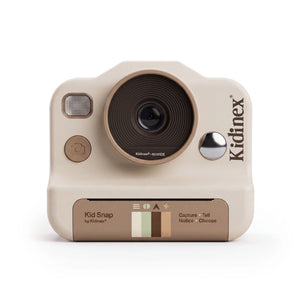 Digitální fotoaparát s okamžitým tiskem pro děti – KidSnap Beige