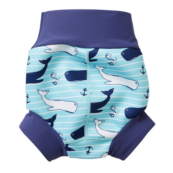 Pleny na plavání Happy Nappy 12–24 měsíců Velryby (XL)
