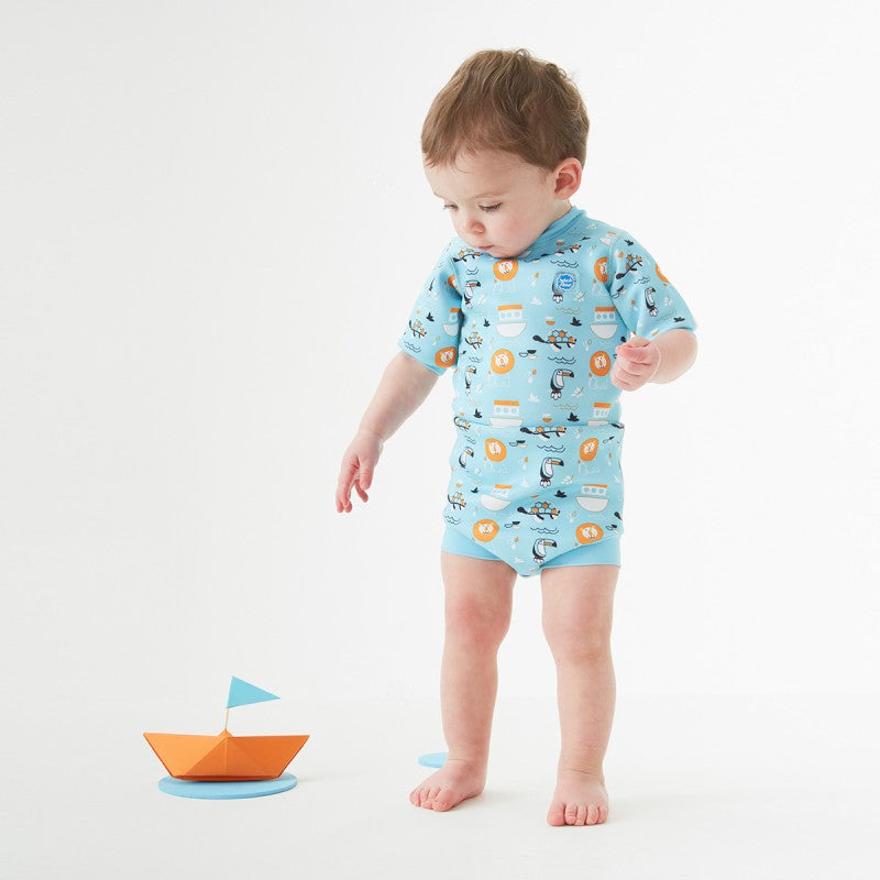 Neoprenová kombinéza + pleny na plavání Happy Nappy 2v1 – 12–24 měsíců (XL) Noemova archa