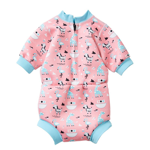 Neoprenová kombinéza + pleny na plavání Happy Nappy 2v1 – 12–24 měsíců (XL) Ninyho archa