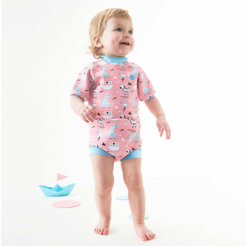 Neoprenová kombinéza + pleny na plavání Happy Nappy 2v1 – 12–24 měsíců (XL) Ninyho archa