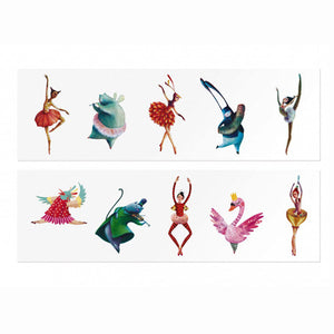 Tattoos für Kinder – Ballerina - Tublu.de