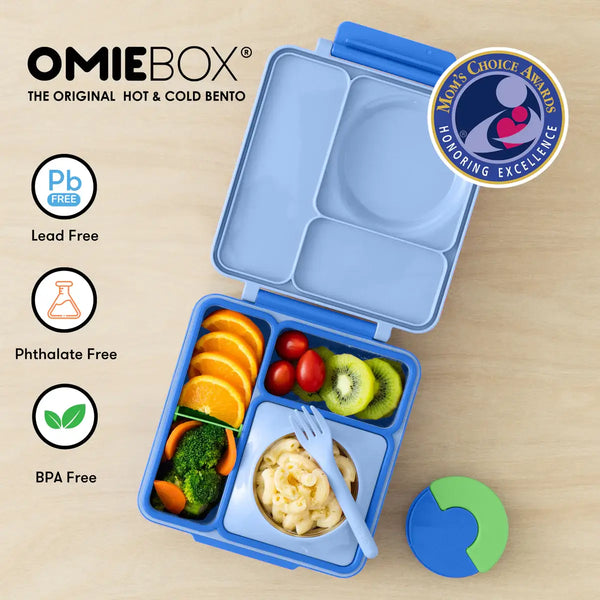 Lunchbox s termoskou OmieBox – Sea Blue