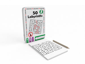 Cestovní puzzle – 50 labyrintů