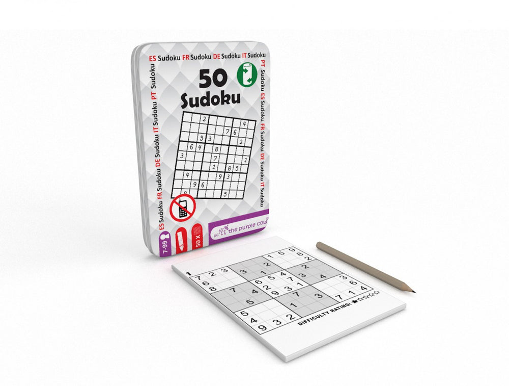 Cestovní rébusy – 50 sudoku