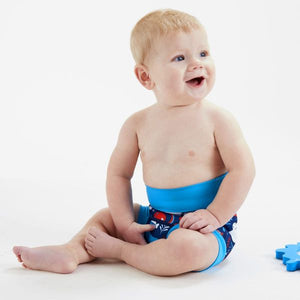 Pleny na plavání Happy Nappy 12–24 měsíců Mořský svět (XL)
