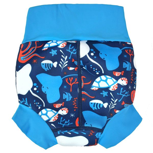 Pleny na plavání Happy Nappy 24–36 měsíců Mořský svět (XXL)
