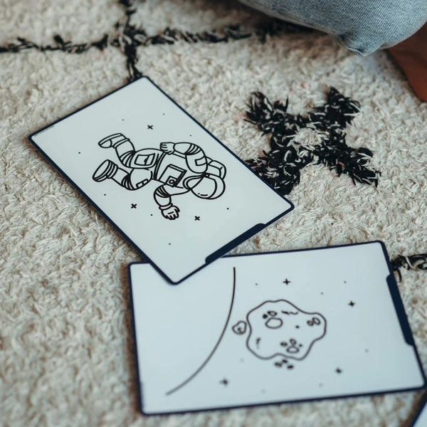 Náplňové karty – Kidydraw Mini – Galaxie / Dinosauři (60 ks)