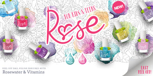 Dětský lak na nehty ROSE peel-off - OMG