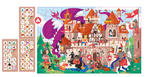 Beobachtungspuzzle – Schloss 104 Teile 5+ - Tublu.de