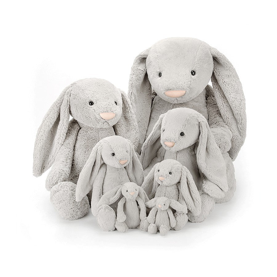 Pluszowy królik Jellycat - szary 18cm - Tublu.de