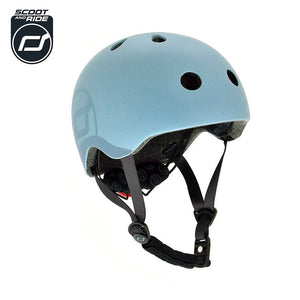 Kinderhelm 3+ S-M - Steel - Tublu.de
