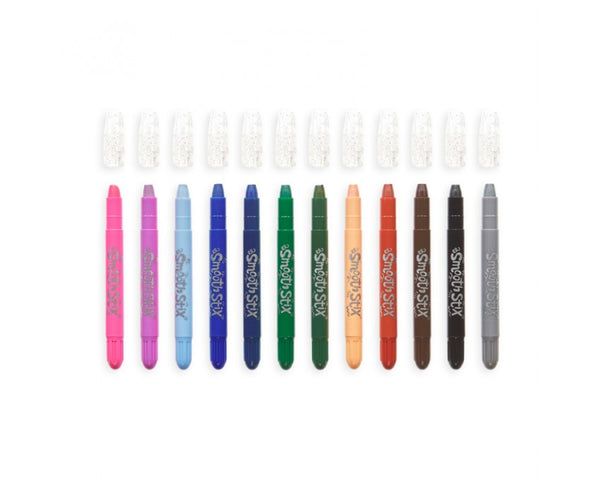 Akvarelové gelové pastelky – Smooth Stix, sada 24 ks