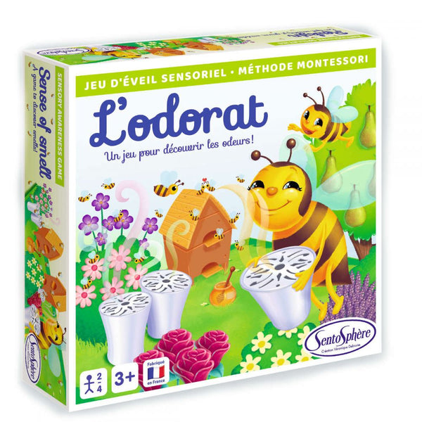 Senzorická hra „Čich“ podle metody Montessori