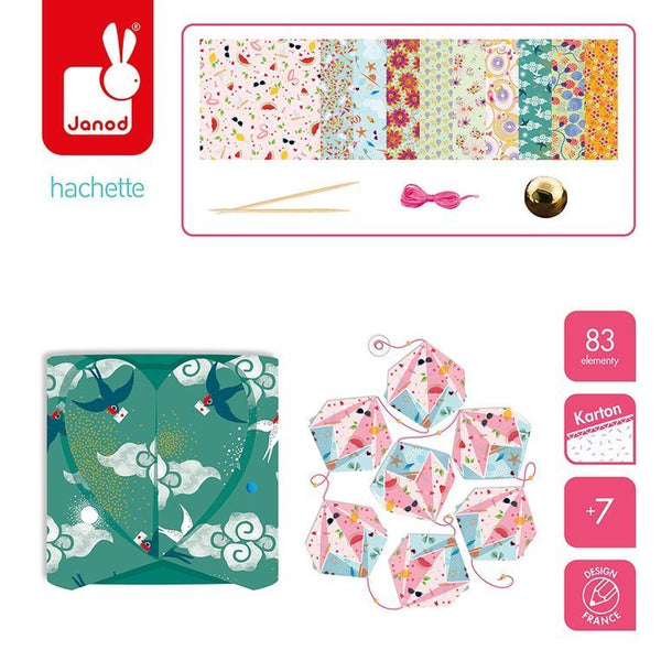 Zestaw kreatywny do tworzenia origami Janod 7+ - Tublu.de