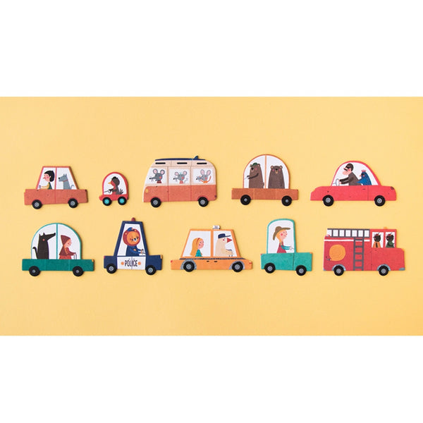 Puzzle pro děti, 48 dílků – BEEP BEEP!