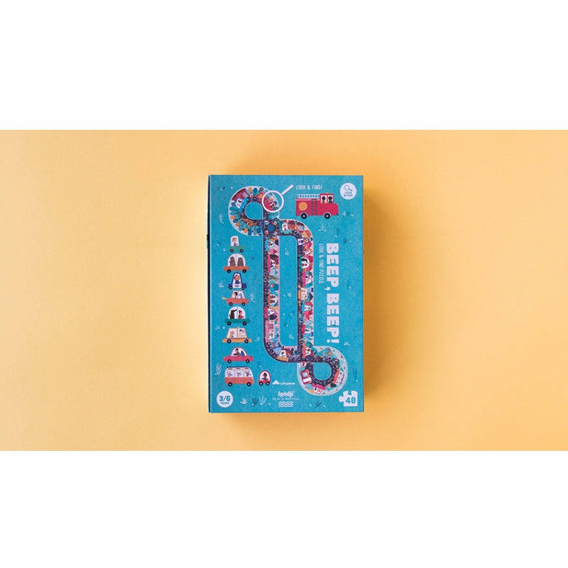 Puzzle pro děti, 48 dílků – BEEP BEEP!