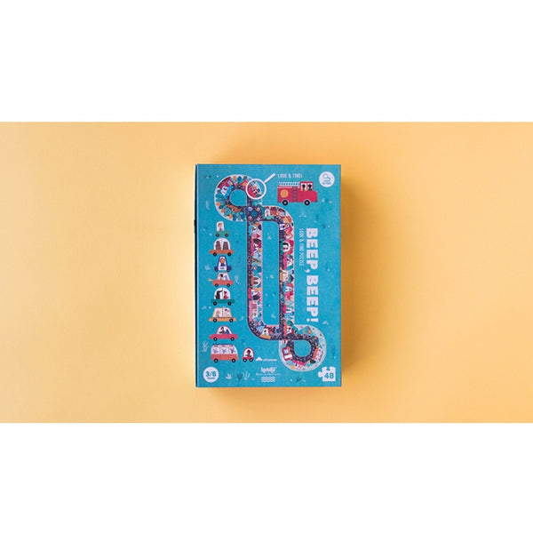 Puzzle pro děti, 48 dílků – BEEP BEEP!