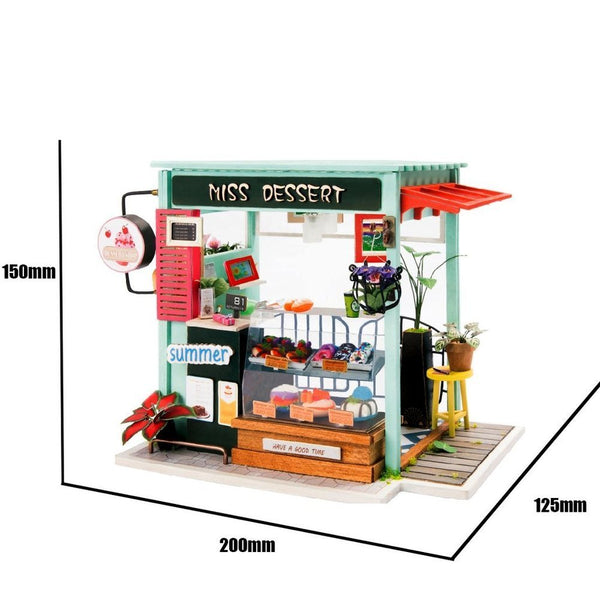 Malovaný model Cukrárna