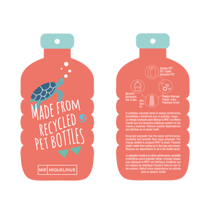 Cestovní nádobka Save The Ocean 60 ml – Bílá