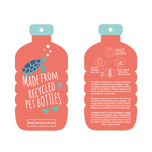 Cestovní nádobka Save The Ocean 60 ml – Bílá