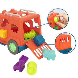 Safari nákladní auto – s třídicími kostkami Wonder Wheels