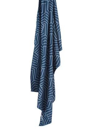 Rychleschnoucí ručník SoftFibre Recycled – Navy 150 x 90 cm