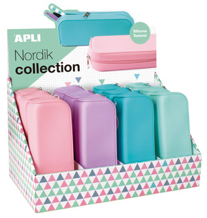 Silikon-Federmäppchen Nordik Collection – Türkis - Tublu.de