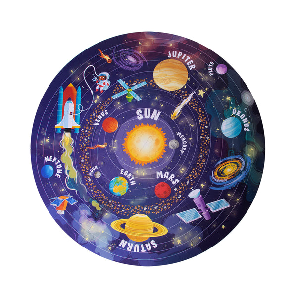 Rundes Puzzle in einer Tube – Sonnensystem 5+ - Tublu.de