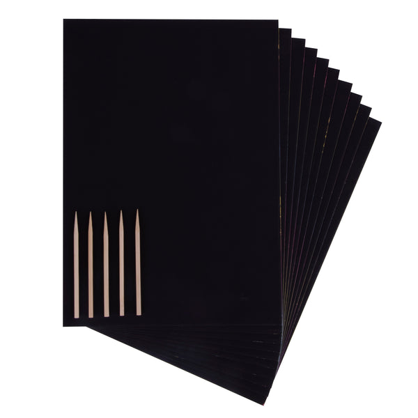 Rubbelbild-Set – Magic Scratch A4 - Tublu.de
