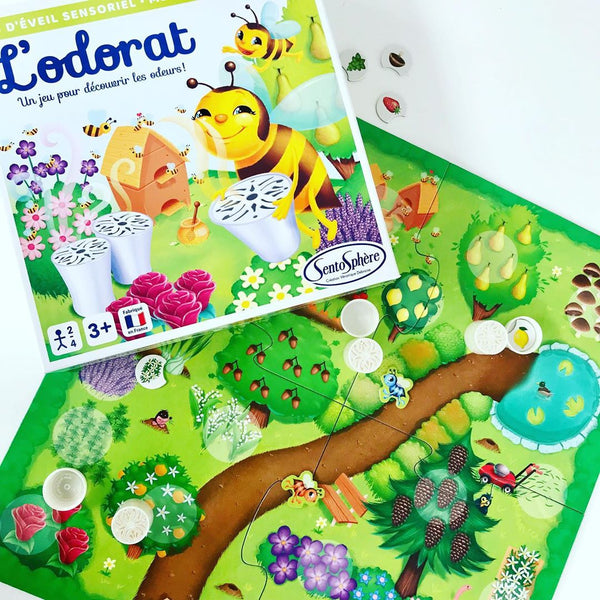 Senzorická hra „Čich“ podle metody Montessori