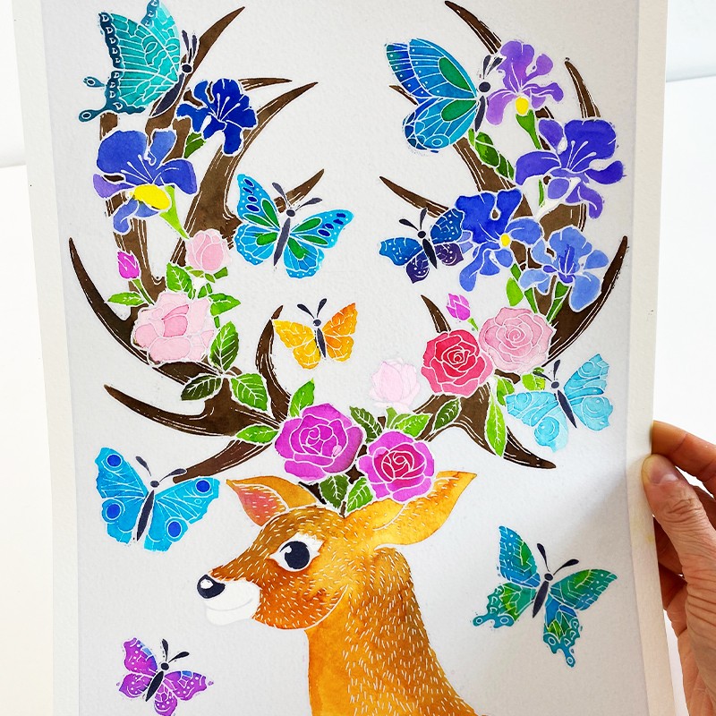 Malířská sada Aquarellum – Jeleni