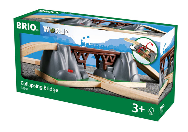 Železniční viadukt s padacími dveřmi