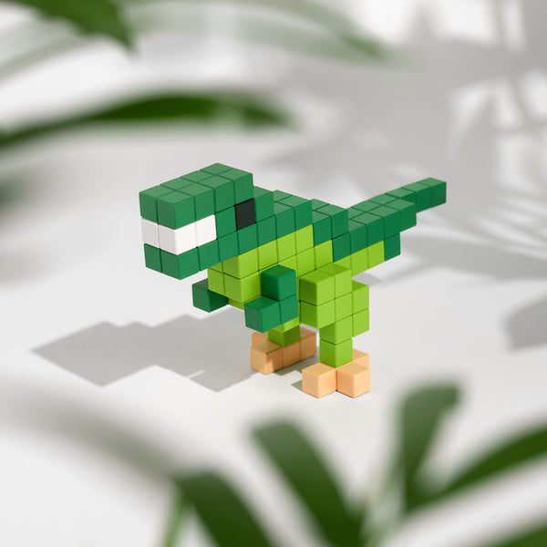 Magnetické kostky Mini Dinosauři