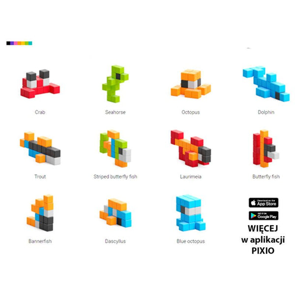 Magnetické kostky Mini Oceán