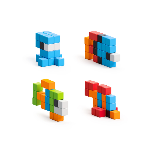 Magnetické kostky Mini Oceán