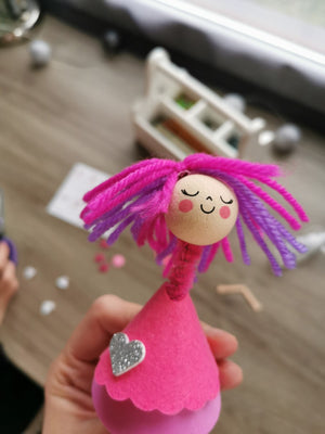 Kunstset – Rosa Prinzessin - Tublu.de