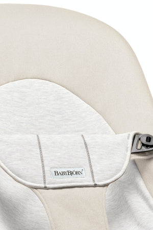 Dětské lehátko BALANCE SOFT – Béžový/Šedý Jersey