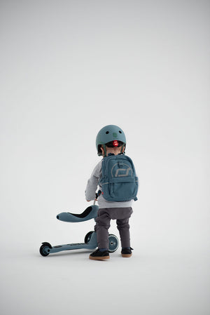Kinderhelm 3+ S-M - Steel - Tublu.de