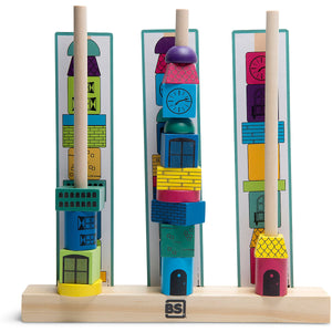 Holzpuzzle – Turm aus Bausteinen - Tublu.de
